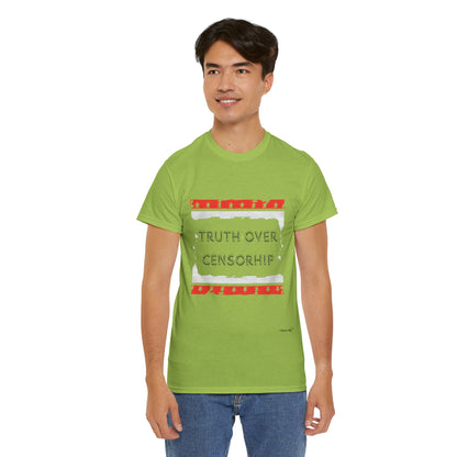 The Demand Transparency™ Graphic T-Shirt Collection: Design #002 by I Control Me™
