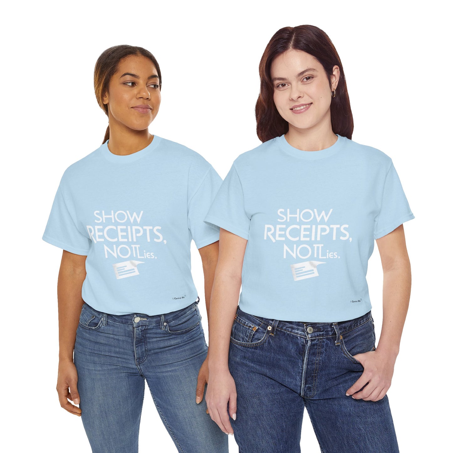 The Demand Transparency™ Graphic T-Shirt Collection: Design #001 by I Control Me™