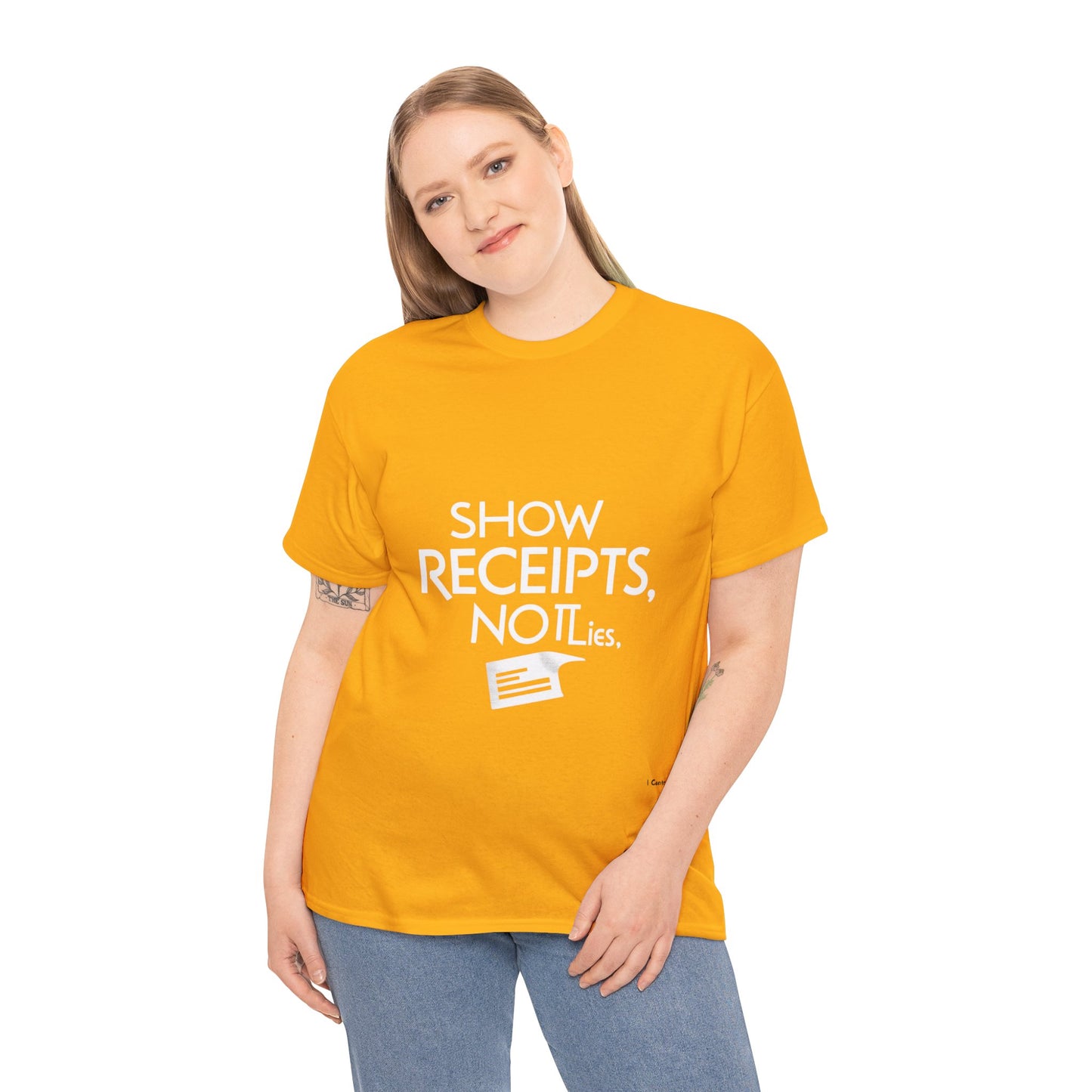 The Demand Transparency™ Graphic T-Shirt Collection: Design #001 by I Control Me™