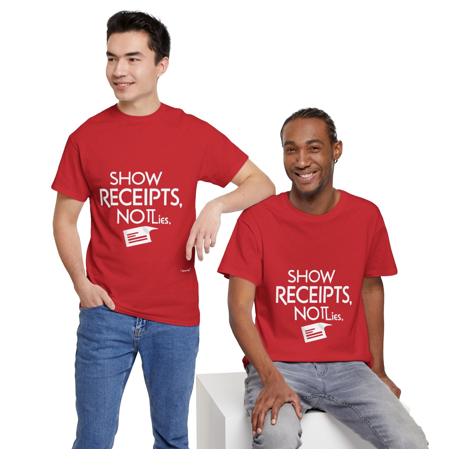 The Demand Transparency™ Graphic T-Shirt Collection: Design #001 by I Control Me™