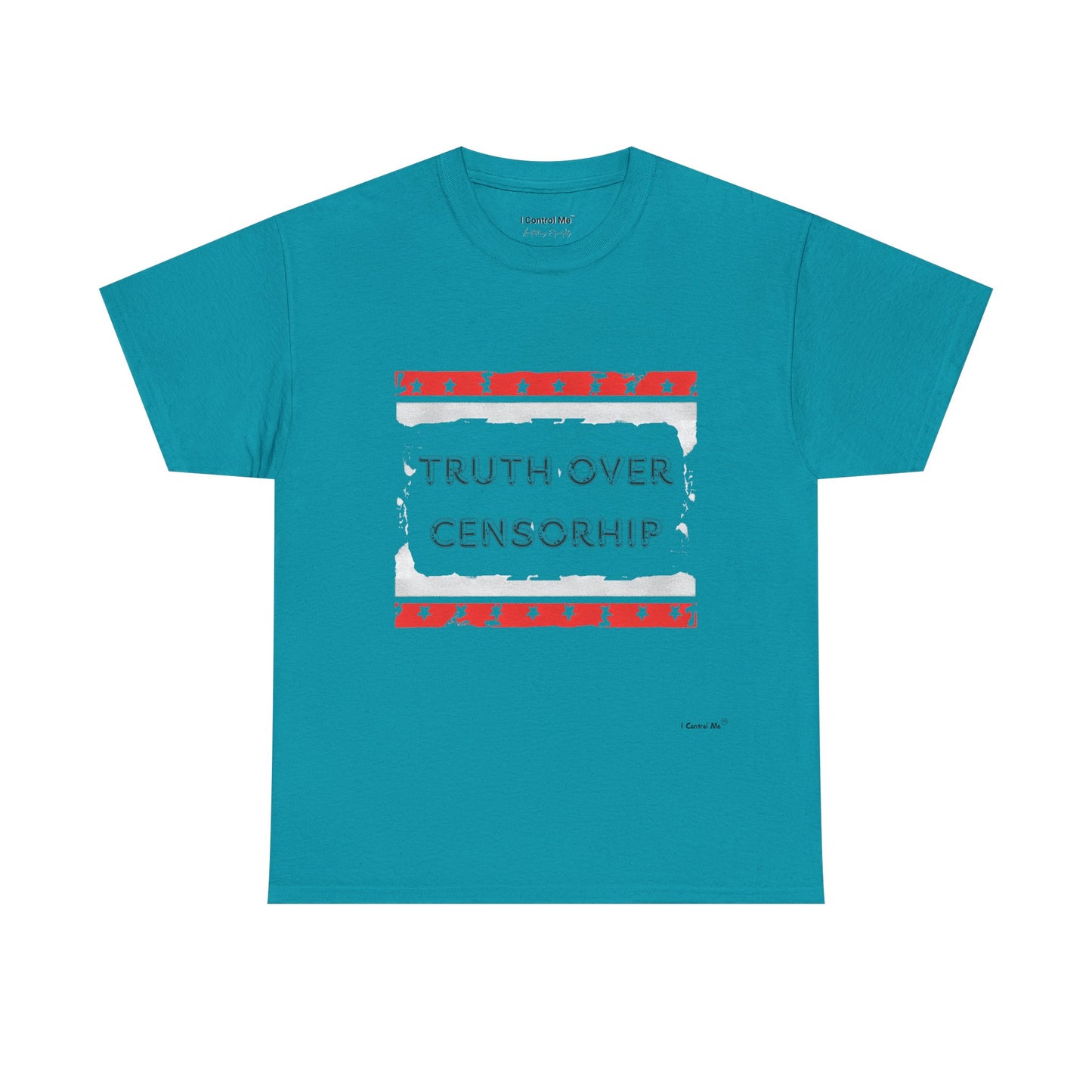 The Demand Transparency™ Graphic T-Shirt Collection: Design #002 by I Control Me™