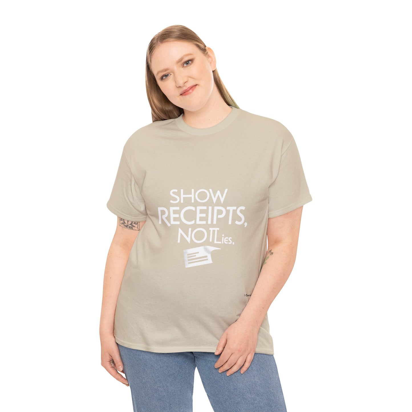 The Demand Transparency™ Graphic T-Shirt Collection: Design #001 by I Control Me™