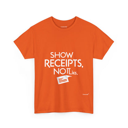 The Demand Transparency™ Graphic T-Shirt Collection: Design #001 by I Control Me™
