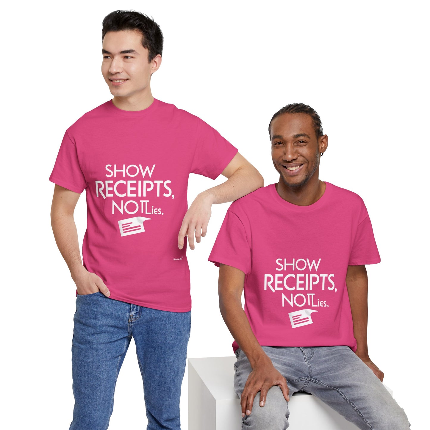 The Demand Transparency™ Graphic T-Shirt Collection: Design #001 by I Control Me™