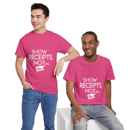 The Demand Transparency™ Graphic T-Shirt Collection: Design #001 by I Control Me™