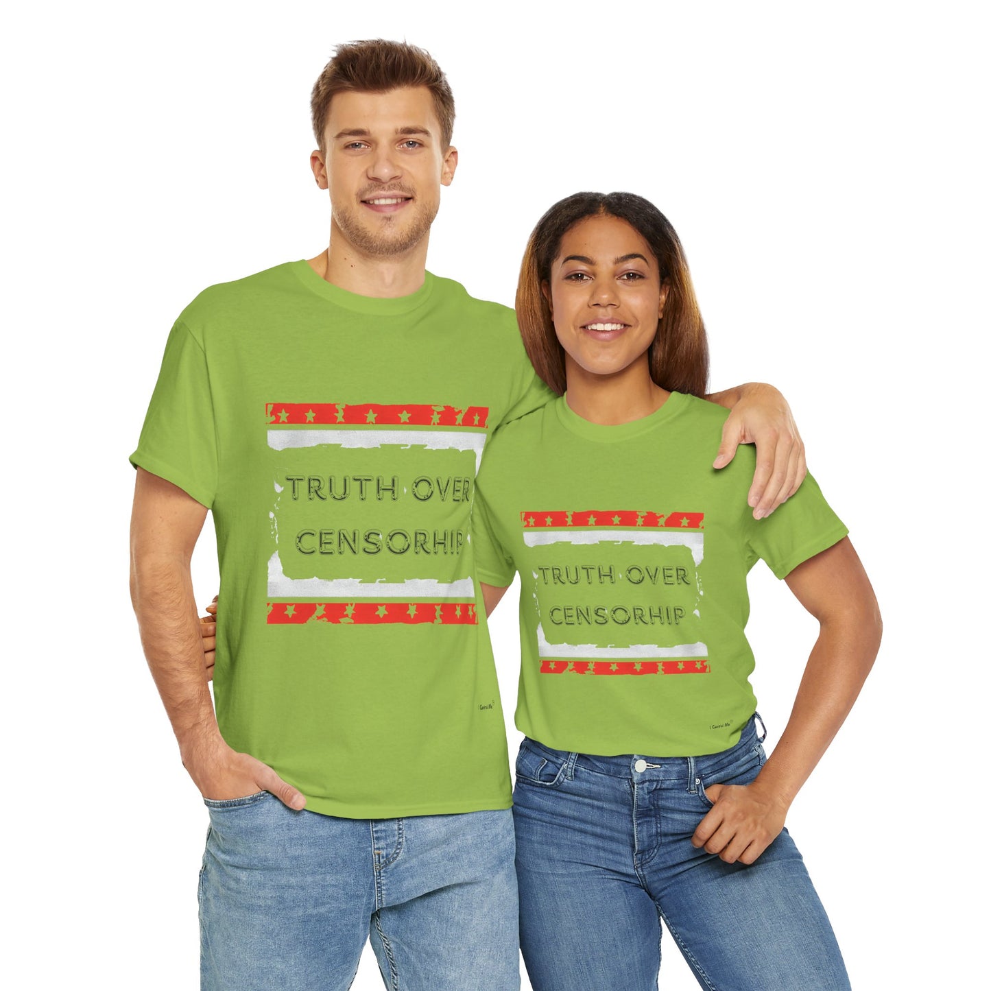 The Demand Transparency™ Graphic T-Shirt Collection: Design #002 by I Control Me™
