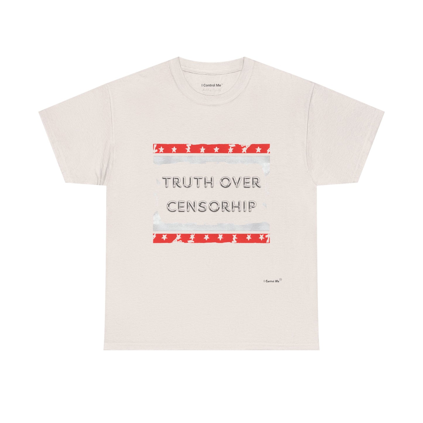 The Demand Transparency™ Graphic T-Shirt Collection: Design #002 by I Control Me™