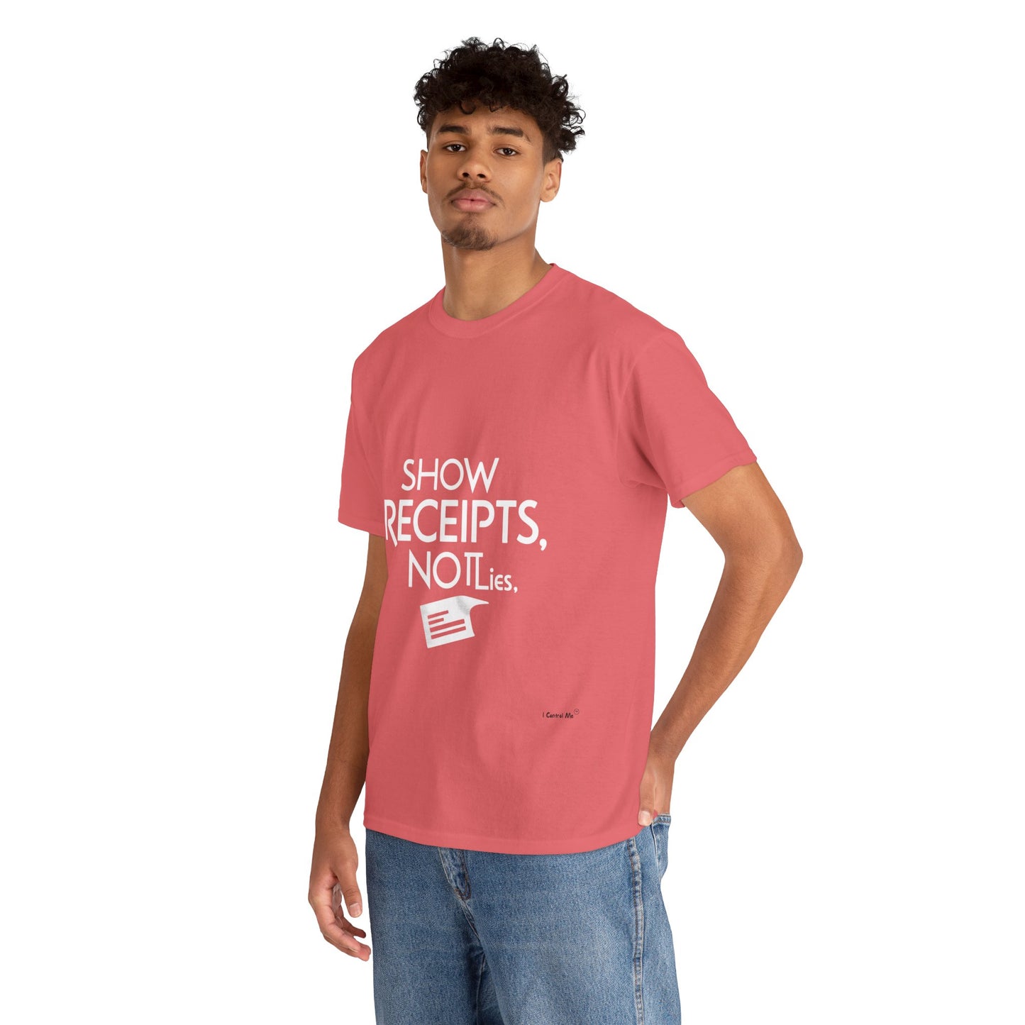 The Demand Transparency™ Graphic T-Shirt Collection: Design #001 by I Control Me™