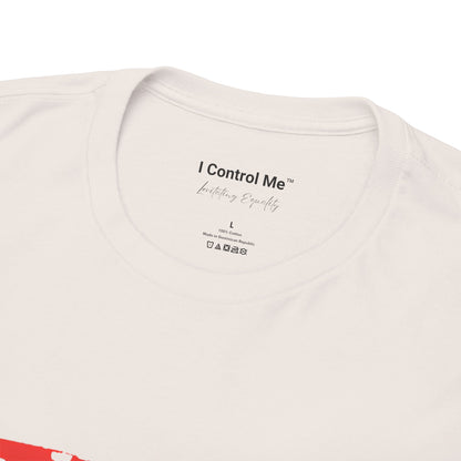 The Demand Transparency™ Graphic T-Shirt Collection: Design #002 by I Control Me™