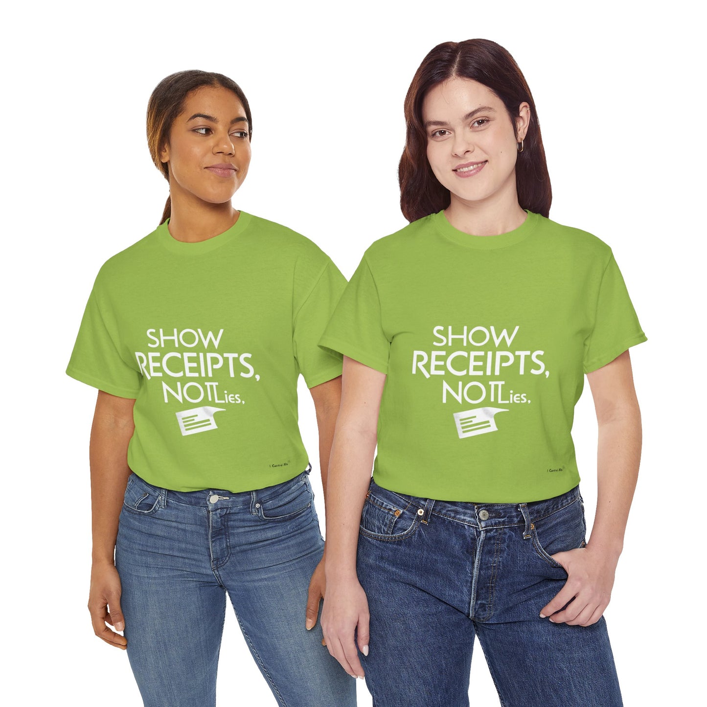 The Demand Transparency™ Graphic T-Shirt Collection: Design #001 by I Control Me™