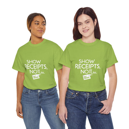 The Demand Transparency™ Graphic T-Shirt Collection: Design #001 by I Control Me™