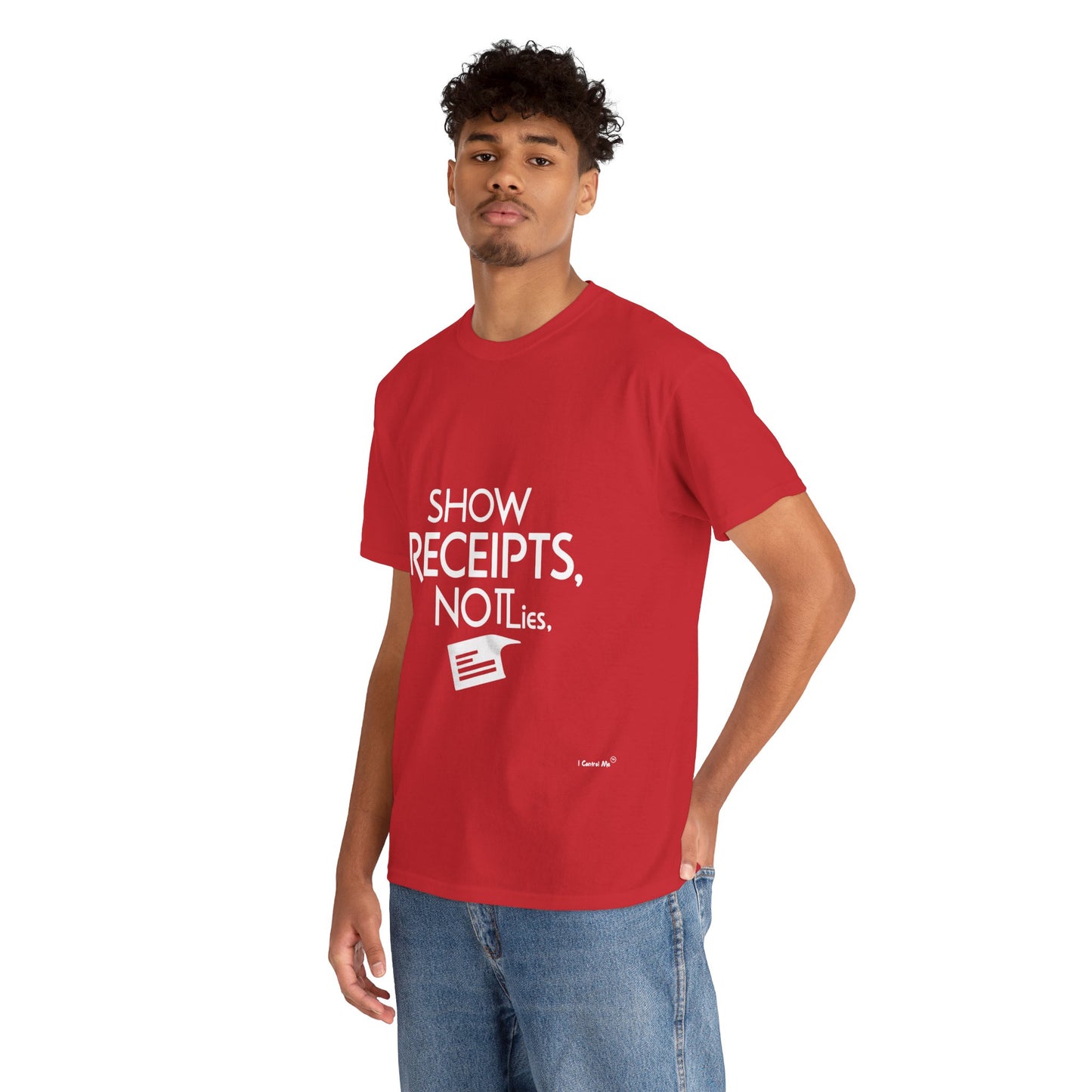 The Demand Transparency™ Graphic T-Shirt Collection: Design #001 by I Control Me™