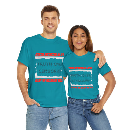 The Demand Transparency™ Graphic T-Shirt Collection: Design #002 by I Control Me™