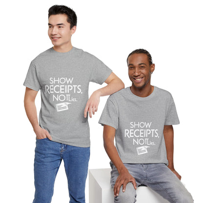 The Demand Transparency™ Graphic T-Shirt Collection: Design #001 by I Control Me™