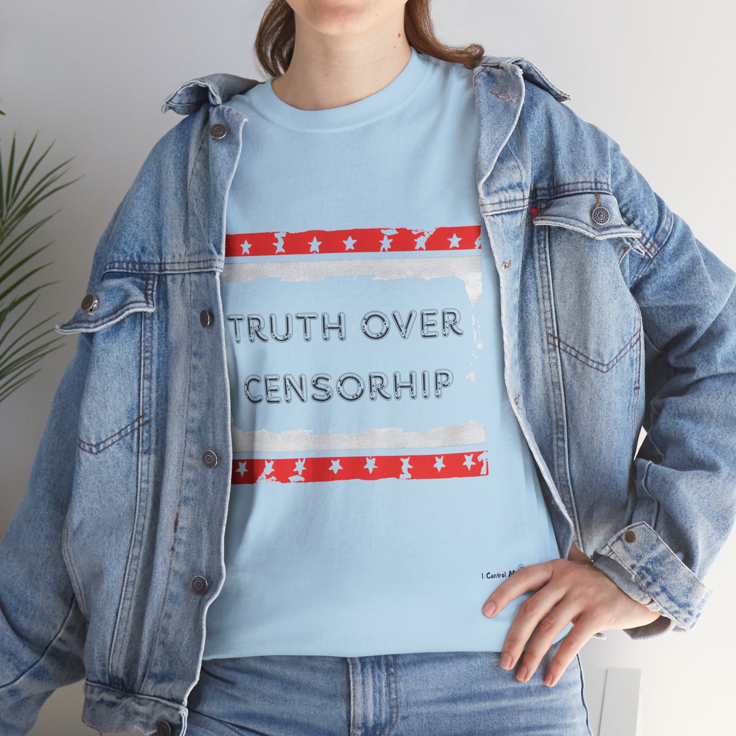 The Demand Transparency™ Graphic T-Shirt Collection: Design #002 by I Control Me™