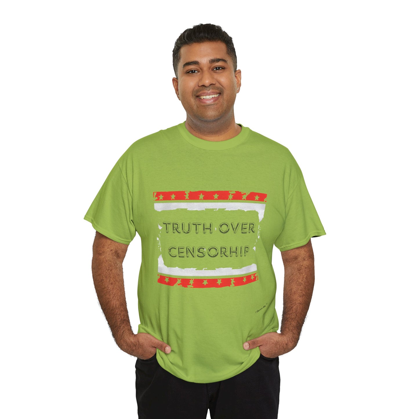 The Demand Transparency™ Graphic T-Shirt Collection: Design #002 by I Control Me™