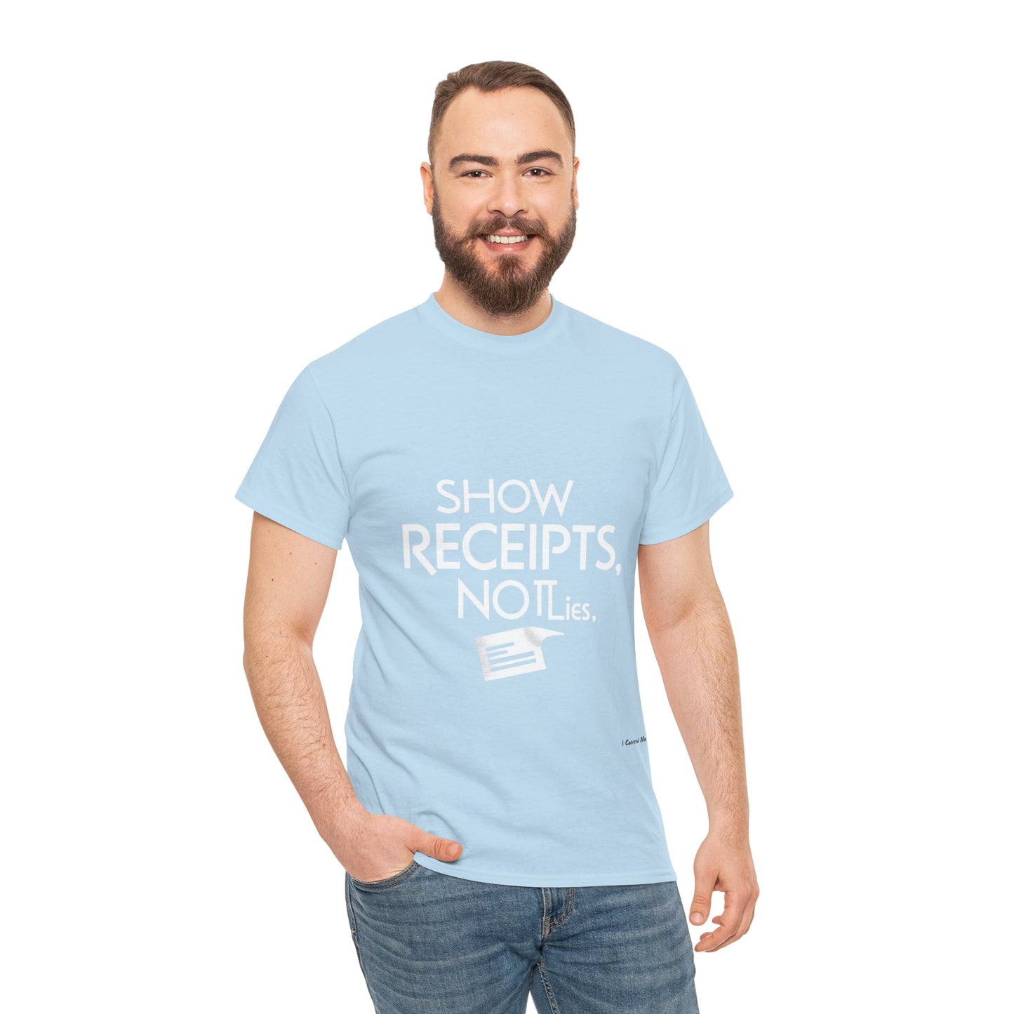 The Demand Transparency™ Graphic T-Shirt Collection: Design #001 by I Control Me™