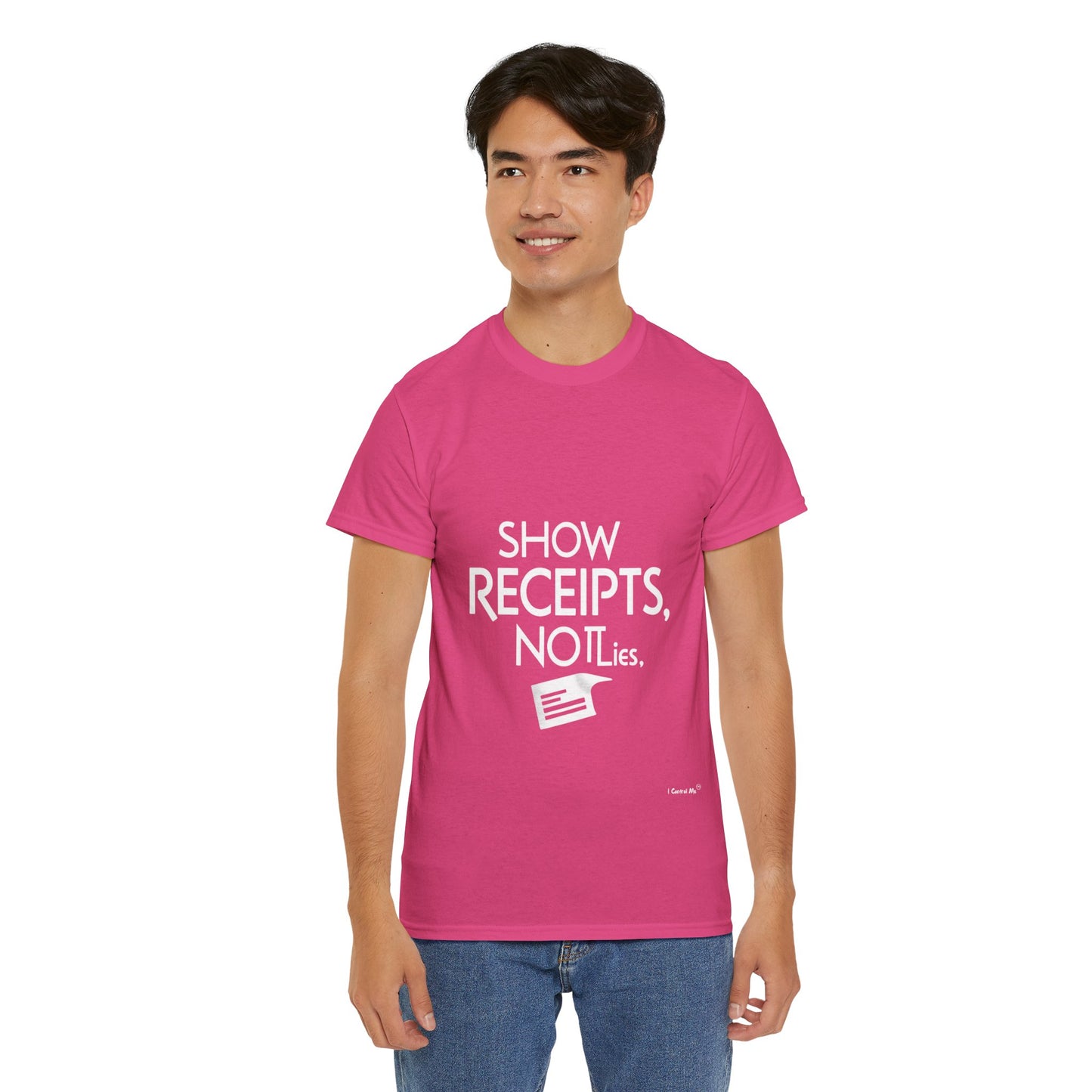 The Demand Transparency™ Graphic T-Shirt Collection: Design #001 by I Control Me™