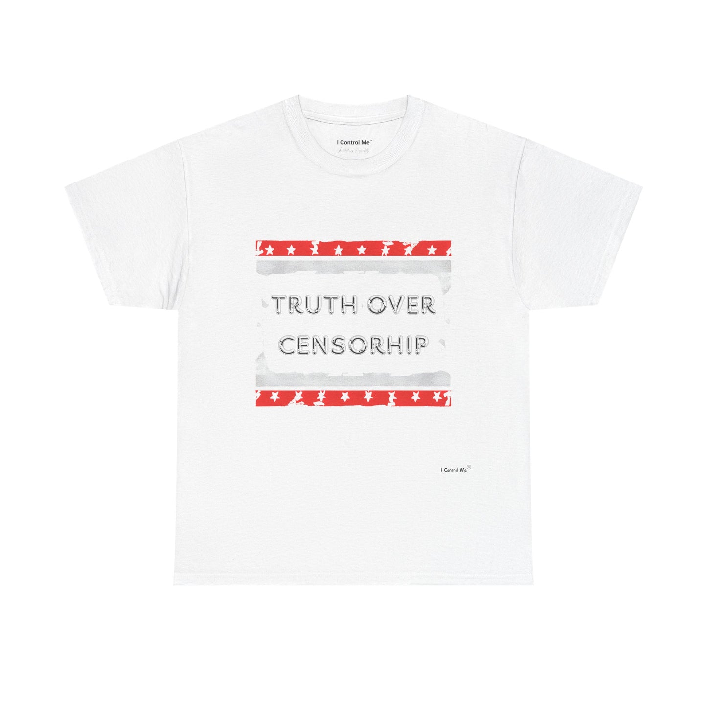 The Demand Transparency™ Graphic T-Shirt Collection: Design #002 by I Control Me™