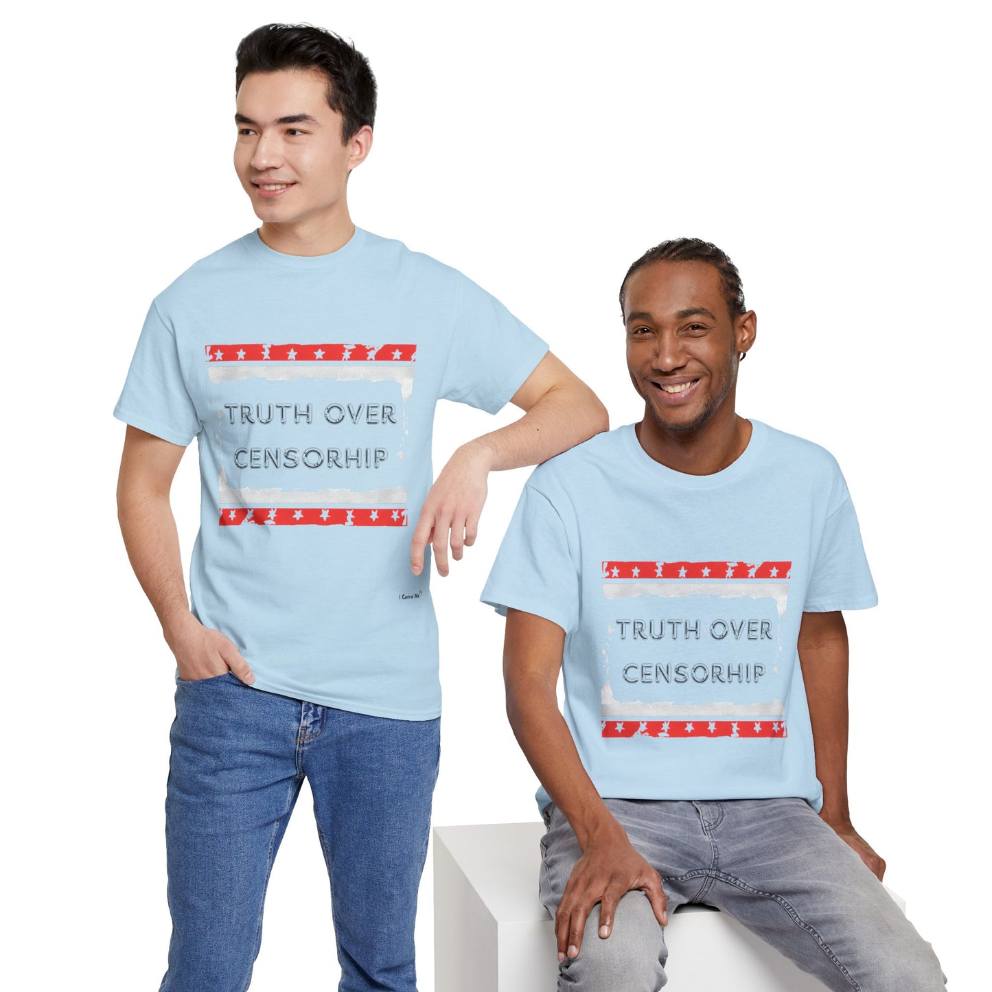 The Demand Transparency™ Graphic T-Shirt Collection: Design #002 by I Control Me™