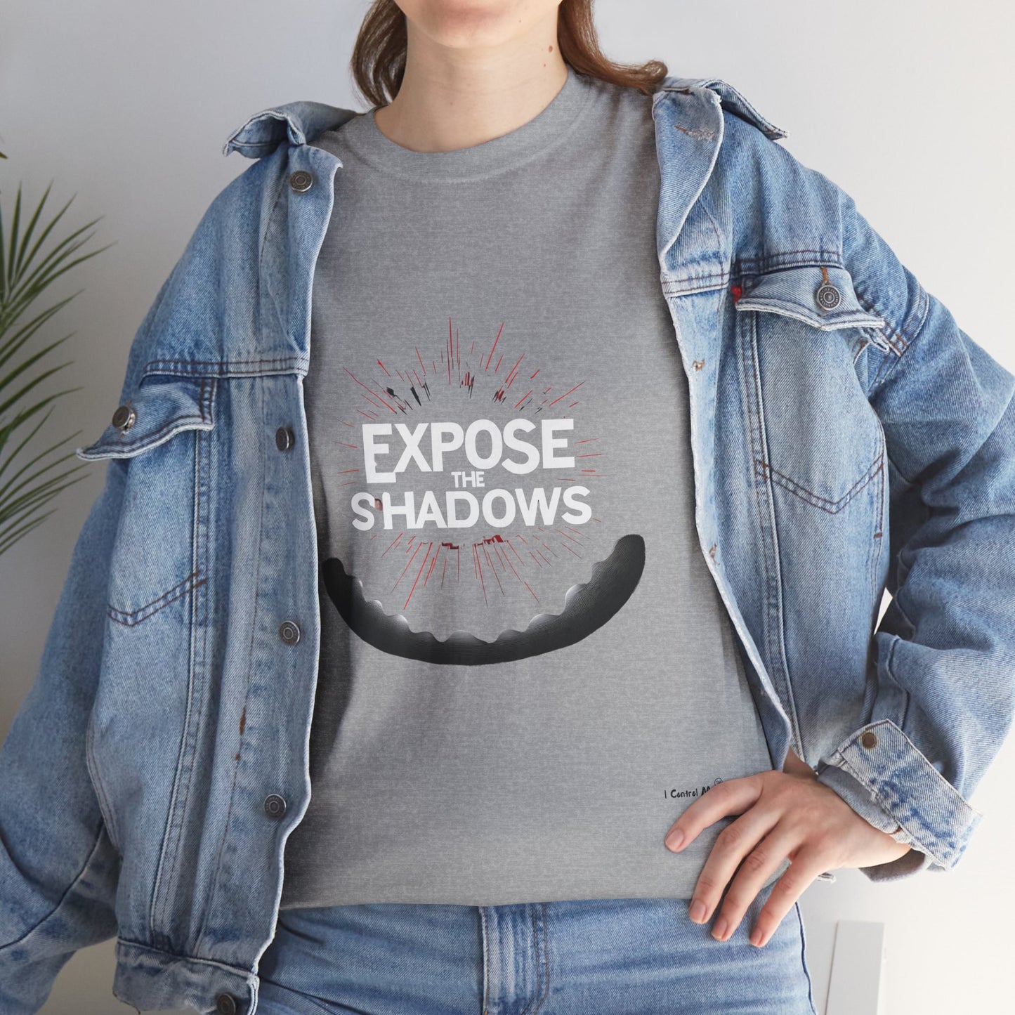 The Demand Transparency™ Graphic T-Shirt Collection: Design #004 by I Control Me™