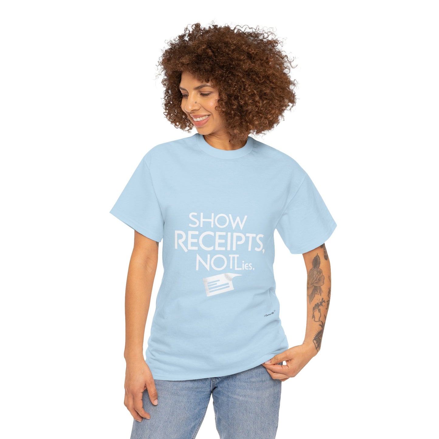 The Demand Transparency™ Graphic T-Shirt Collection: Design #001 by I Control Me™
