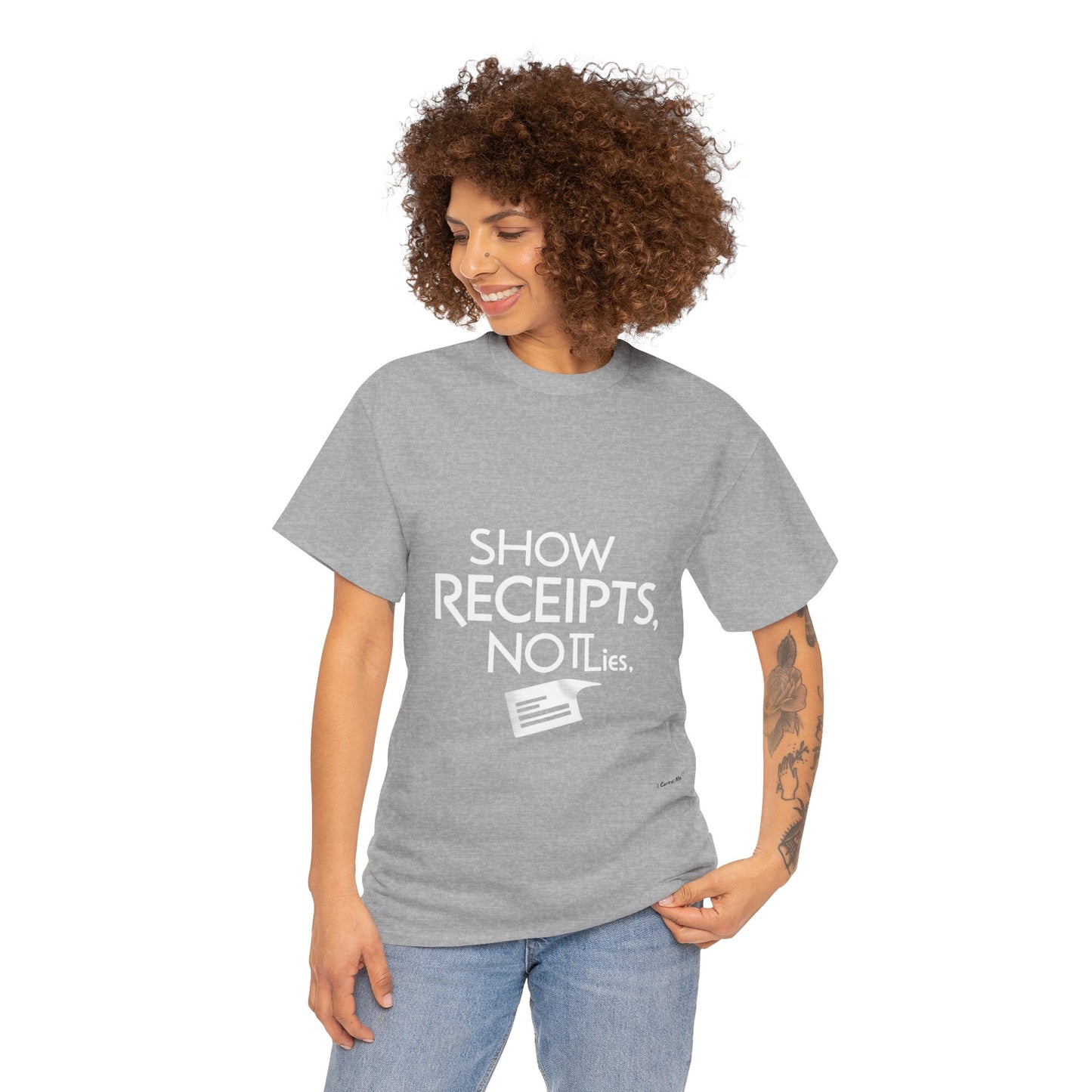 The Demand Transparency™ Graphic T-Shirt Collection: Design #001 by I Control Me™