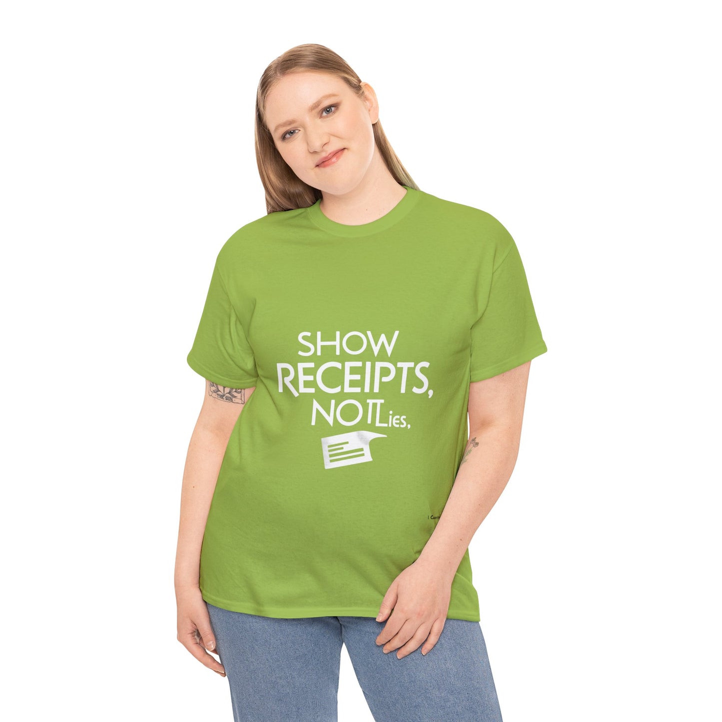 The Demand Transparency™ Graphic T-Shirt Collection: Design #001 by I Control Me™