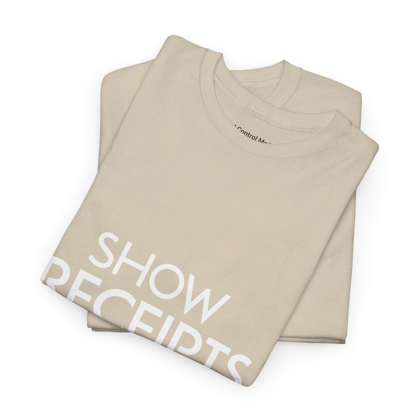 The Demand Transparency™ Graphic T-Shirt Collection: Design #001 by I Control Me™