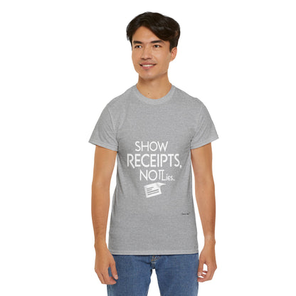 The Demand Transparency™ Graphic T-Shirt Collection: Design #001 by I Control Me™