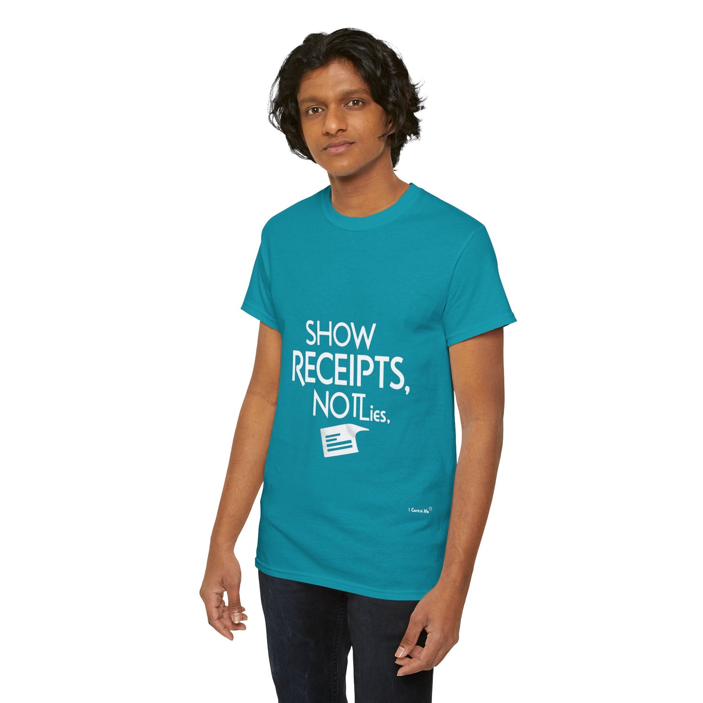 The Demand Transparency™ Graphic T-Shirt Collection: Design #001 by I Control Me™