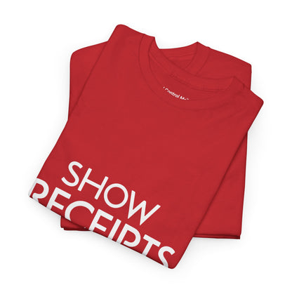 The Demand Transparency™ Graphic T-Shirt Collection: Design #001 by I Control Me™