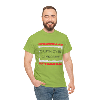 The Demand Transparency™ Graphic T-Shirt Collection: Design #002 by I Control Me™