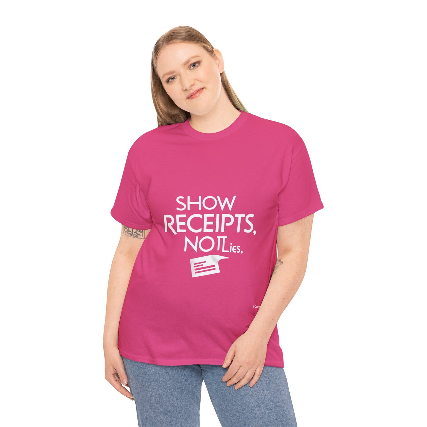 The Demand Transparency™ Graphic T-Shirt Collection: Design #001 by I Control Me™