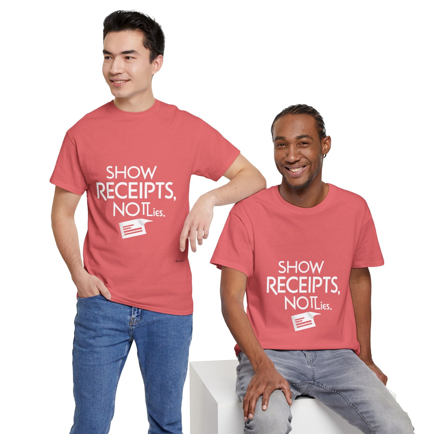 The Demand Transparency™ Graphic T-Shirt Collection: Design #001 by I Control Me™