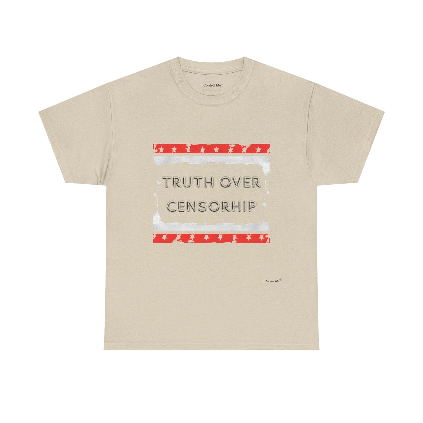 The Demand Transparency™ Graphic T-Shirt Collection: Design #002 by I Control Me™