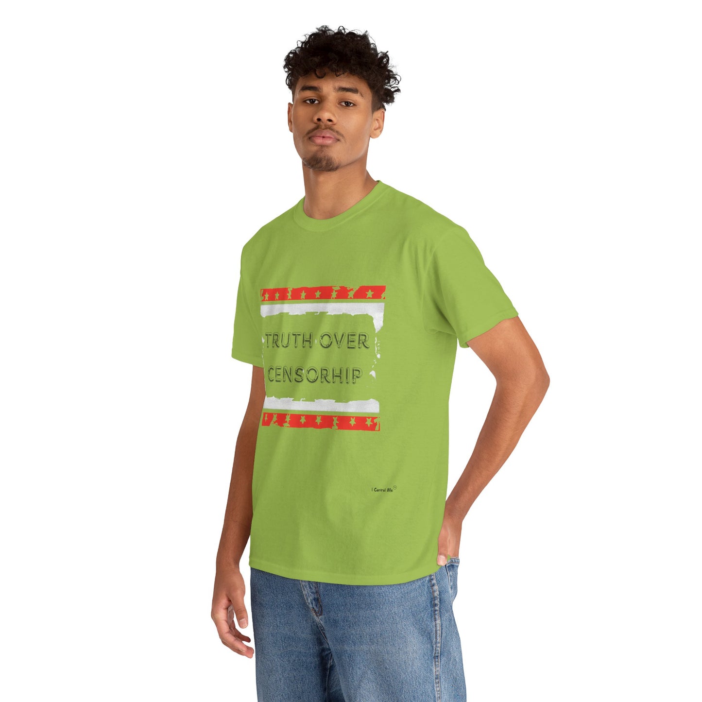 The Demand Transparency™ Graphic T-Shirt Collection: Design #002 by I Control Me™