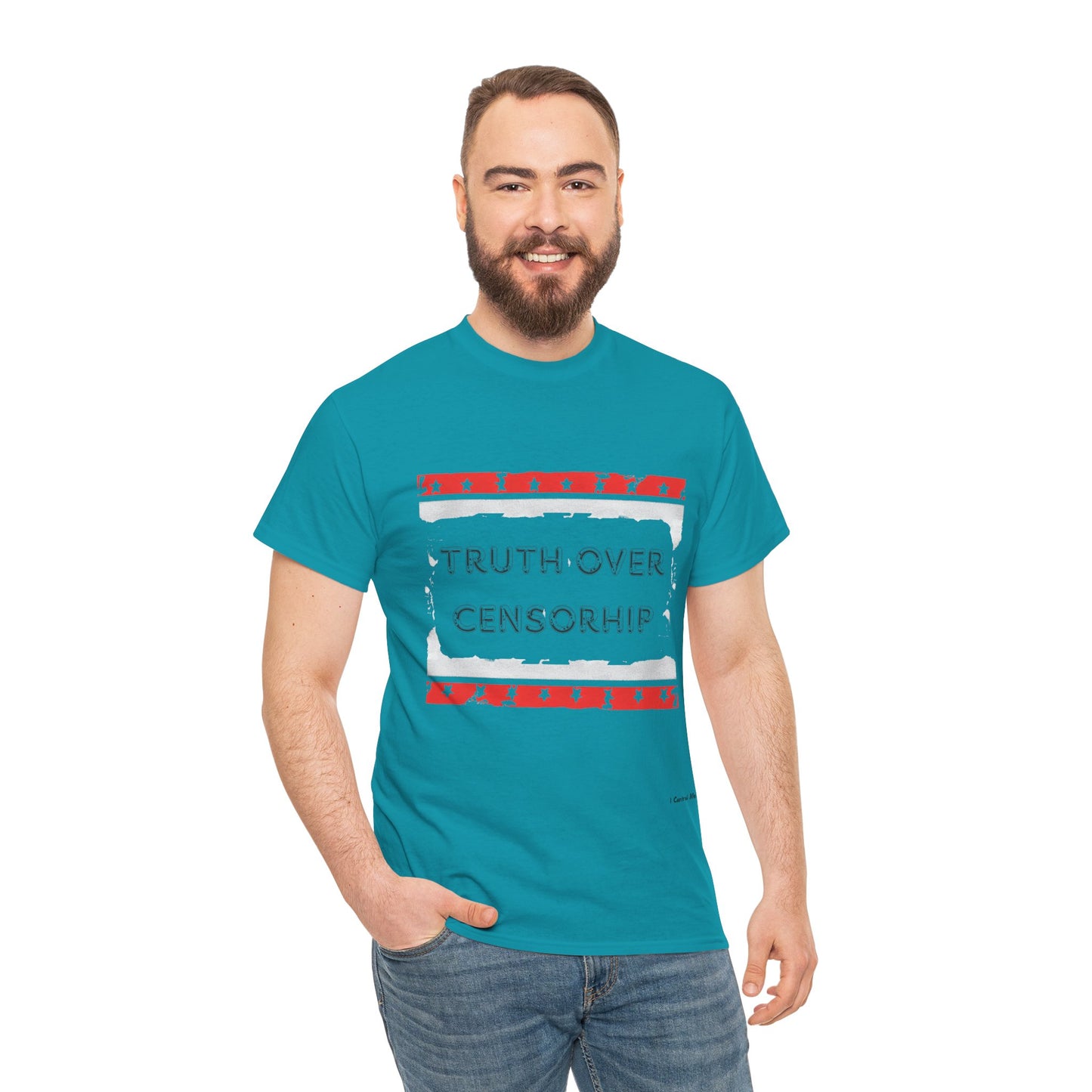 The Demand Transparency™ Graphic T-Shirt Collection: Design #002 by I Control Me™