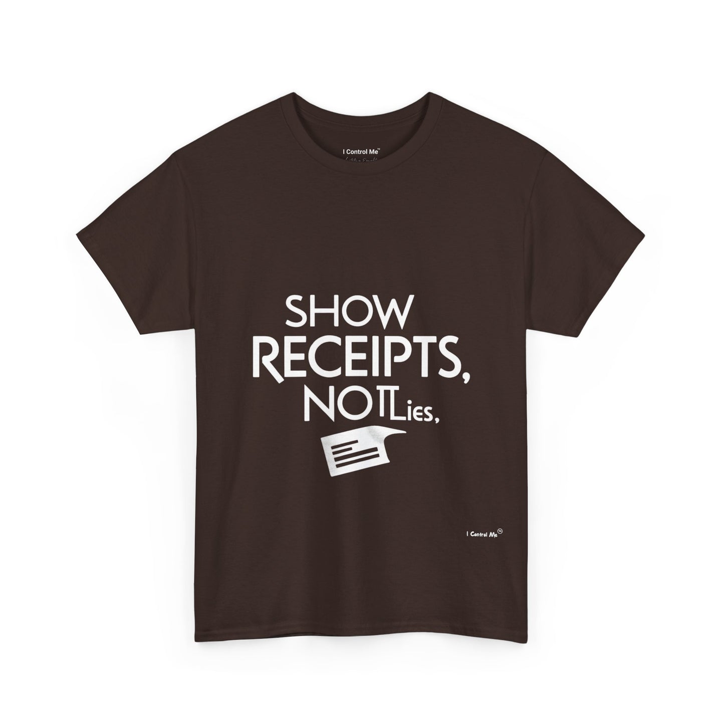 The Demand Transparency™ Graphic T-Shirt Collection: Design #001 by I Control Me™