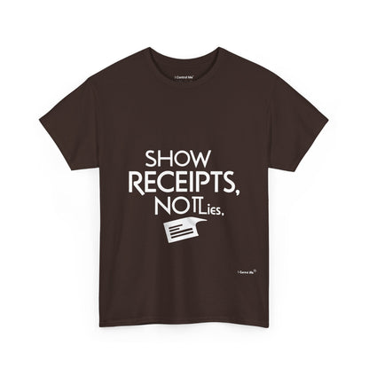 The Demand Transparency™ Graphic T-Shirt Collection: Design #001 by I Control Me™