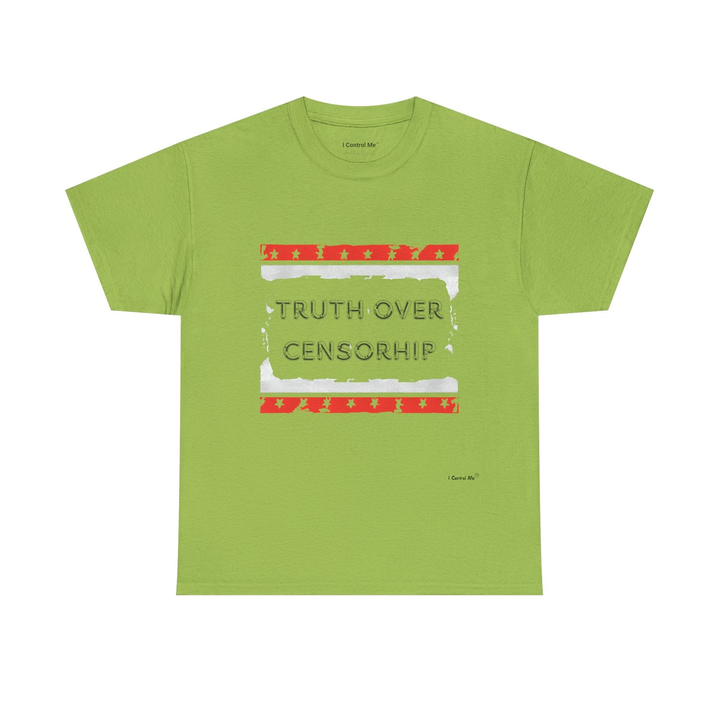 The Demand Transparency™ Graphic T-Shirt Collection: Design #002 by I Control Me™
