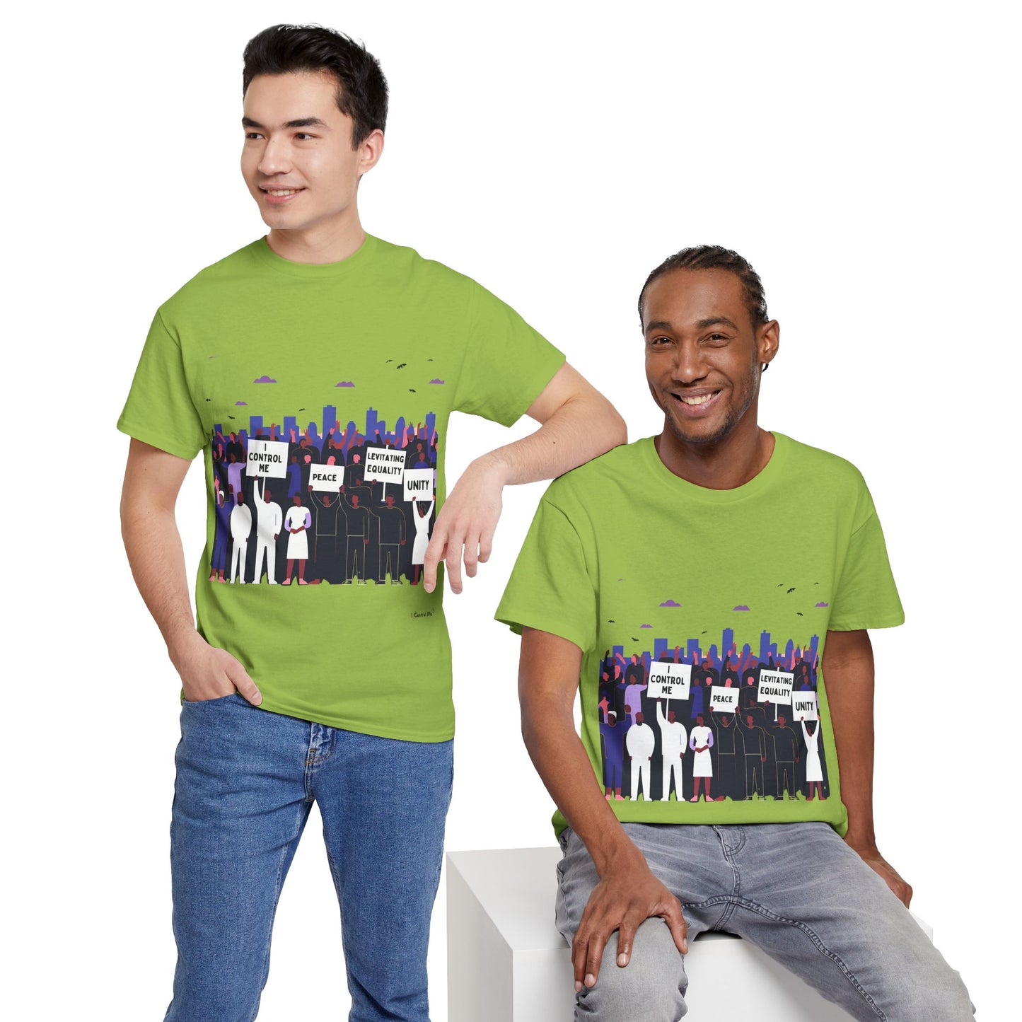 The Voices in Action™ Graphic T-Shirt Collection: Design #025 by I Control Me™