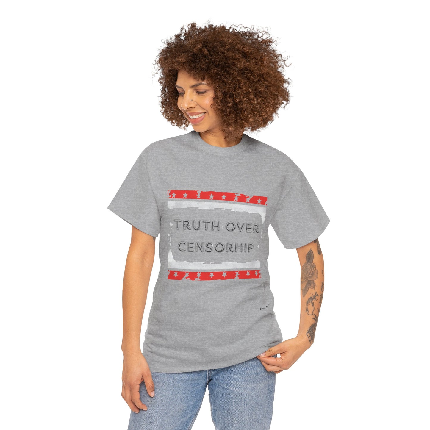 The Demand Transparency™ Graphic T-Shirt Collection: Design #002 by I Control Me™