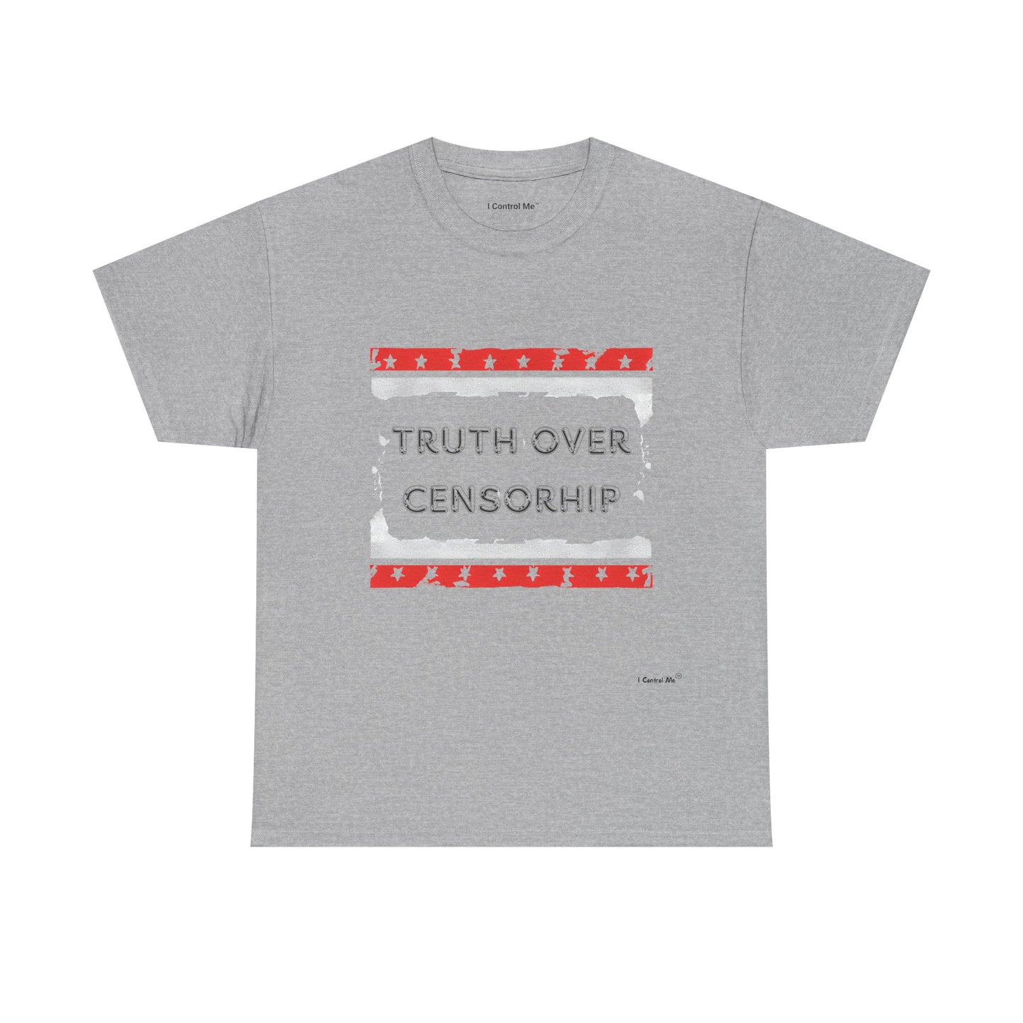 The Demand Transparency™ Graphic T-Shirt Collection: Design #002 by I Control Me™