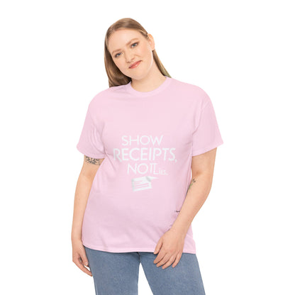 The Demand Transparency™ Graphic T-Shirt Collection: Design #001 by I Control Me™