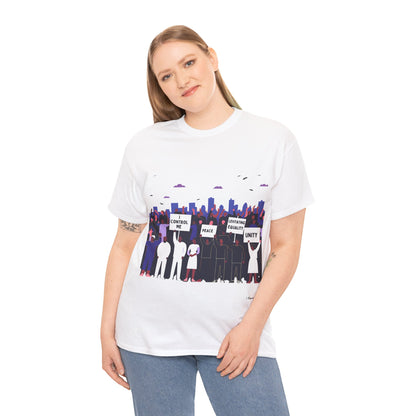 The Voices in Action™ Graphic T-Shirt Collection: Design #025 by I Control Me™