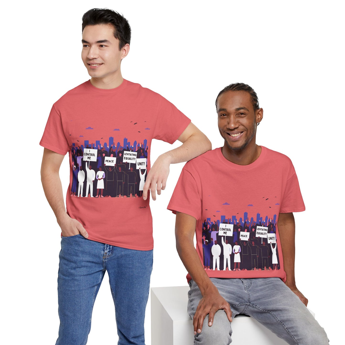 The Voices in Action™ Graphic T-Shirt Collection: Design #025 by I Control Me™