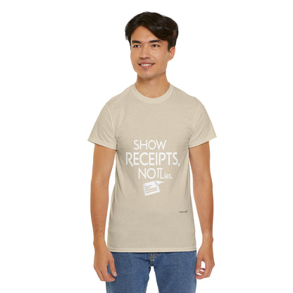 The Demand Transparency™ Graphic T-Shirt Collection: Design #001 by I Control Me™