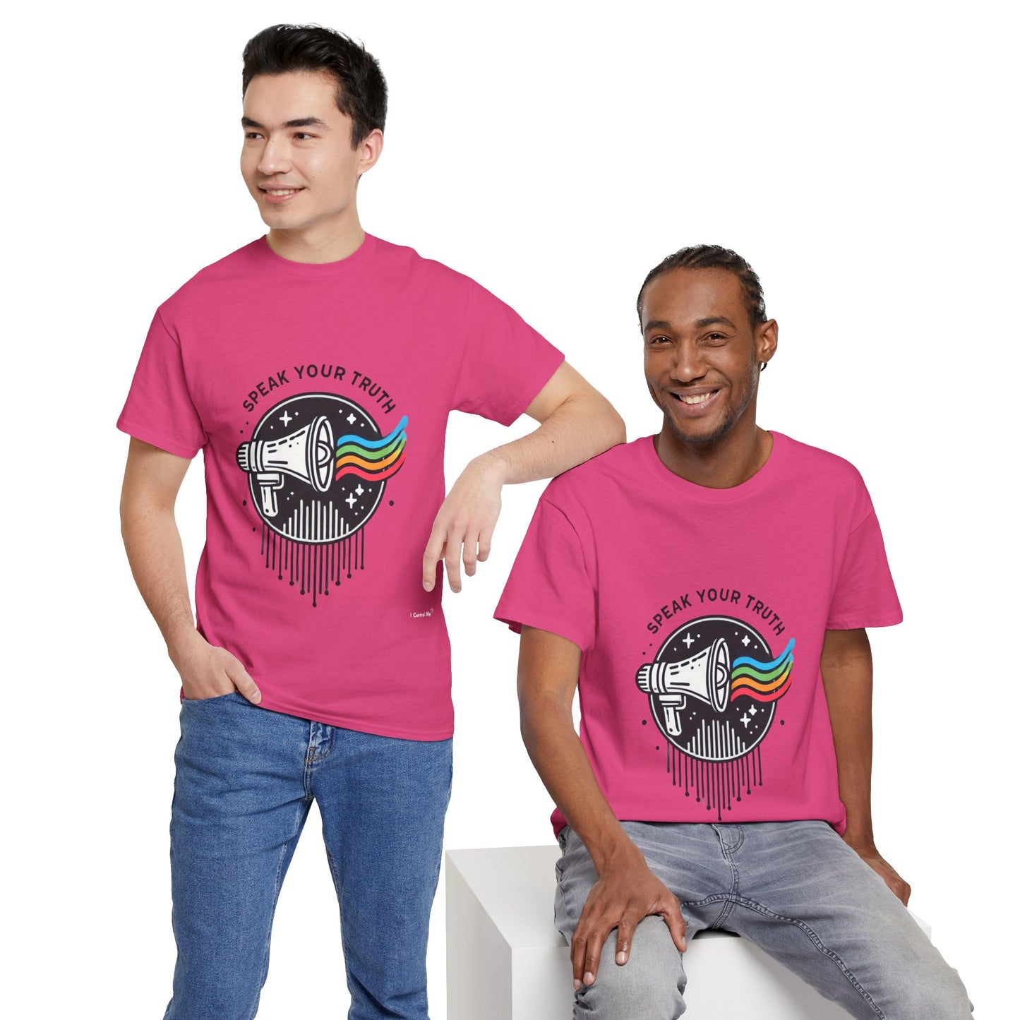 The Voices in Action™ Graphic T-Shirt Collection: Design #001 by I Control Me™