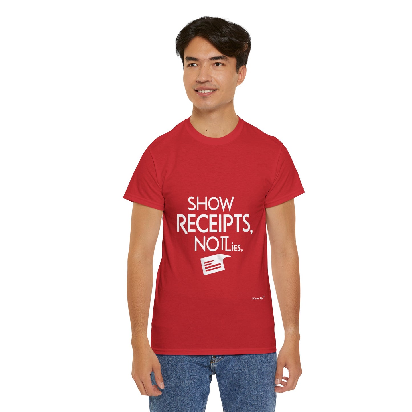 The Demand Transparency™ Graphic T-Shirt Collection: Design #001 by I Control Me™
